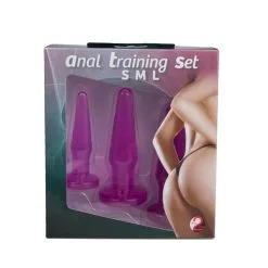 You2Toys Buttplug Set - Paars -Buttpluggs Winkel 05123540000 buttplug set verpakking