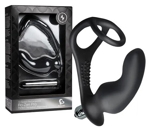 Rocks Off RO-ZEN Pro Oplaadbare Cockring En Plug 5 Rocks Off RO-ZEN Pro Oplaadbare Cockring En Plug - Afbeelding 3