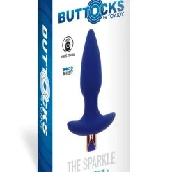 ToyJoy Vibrerende Buttplug The Sparkle -Buttpluggs Winkel 10225 blue 02