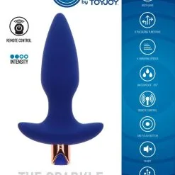 ToyJoy Vibrerende Buttplug The Sparkle -Buttpluggs Winkel 10225 blue 05