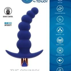 ToyJoy Buttplug The Spunky - Blauw -Buttpluggs Winkel 10226 blue 05