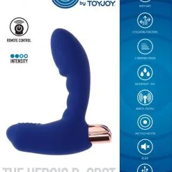 ToyJoy Prostaat Vibrator The Heroic -Buttpluggs Winkel 10228 blue 05