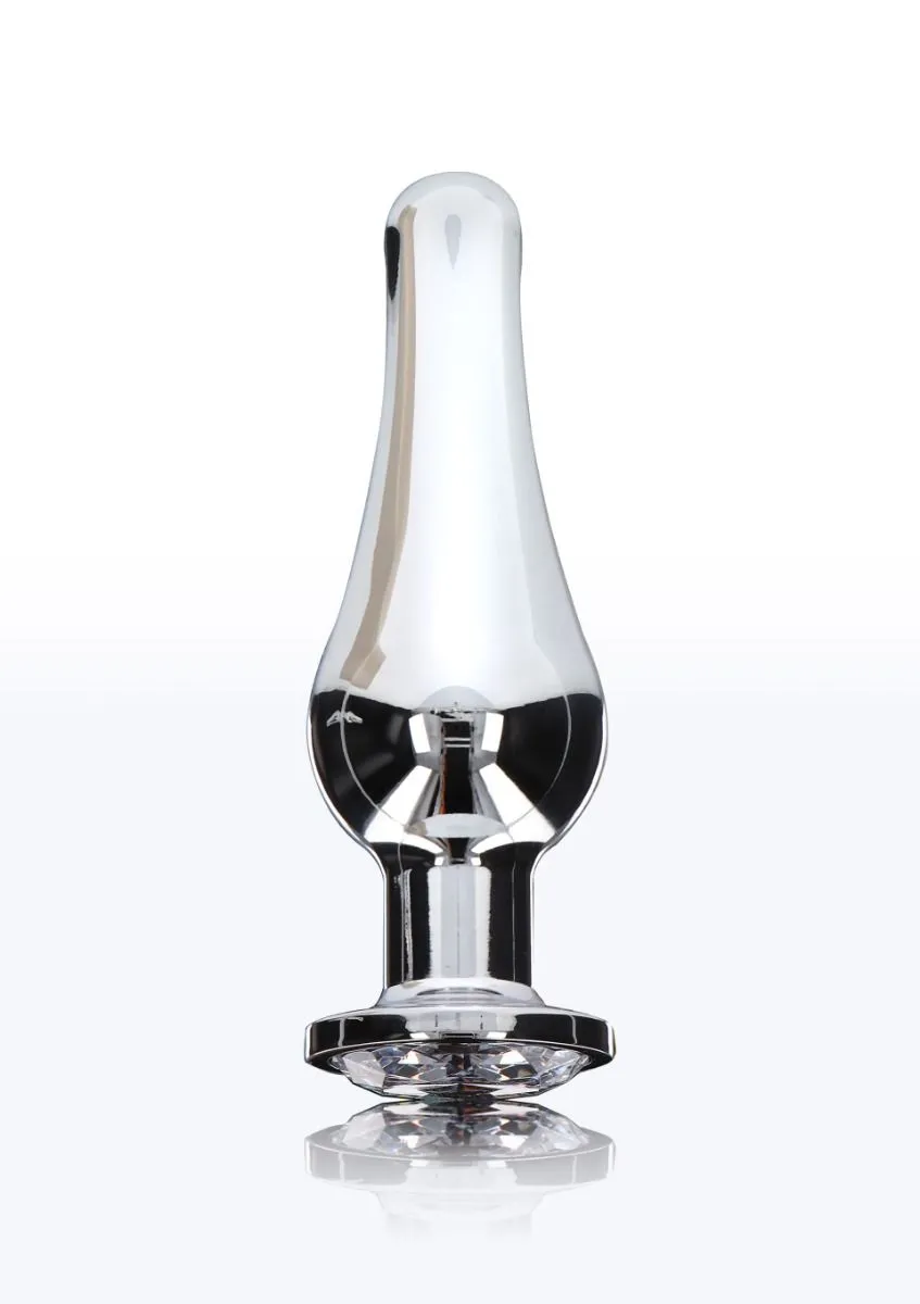 ToyJoy Diamond Bum Bijou Zilver - Medium 5 ToyJoy Diamond Bum Bijou Zilver - Medium - Afbeelding 3