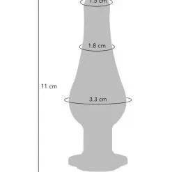 ToyJoy Diamond Bum Bijou Zilver - Medium 11 ToyJoy Diamond Bum Bijou Zilver - Medium -Buttpluggs Winkel 10271 silver 05