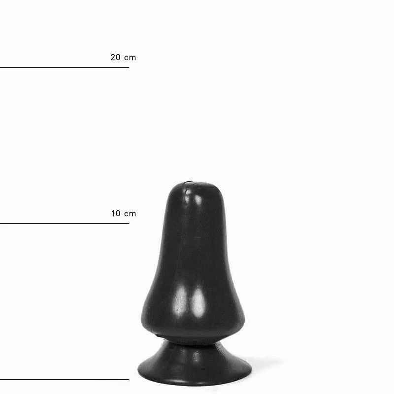 All Black Buttplug Sticky Black 4 All Black Buttplug Sticky Black - Afbeelding 2