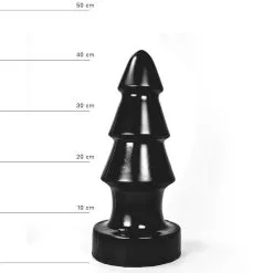 All Black Buttplug Triple Black -Buttpluggs Winkel 115 ab57m 2