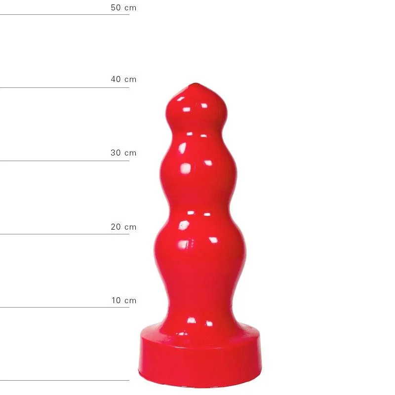 All Black Buttplug Gerard Red 4 All Black Buttplug Gerard Red - Afbeelding 2