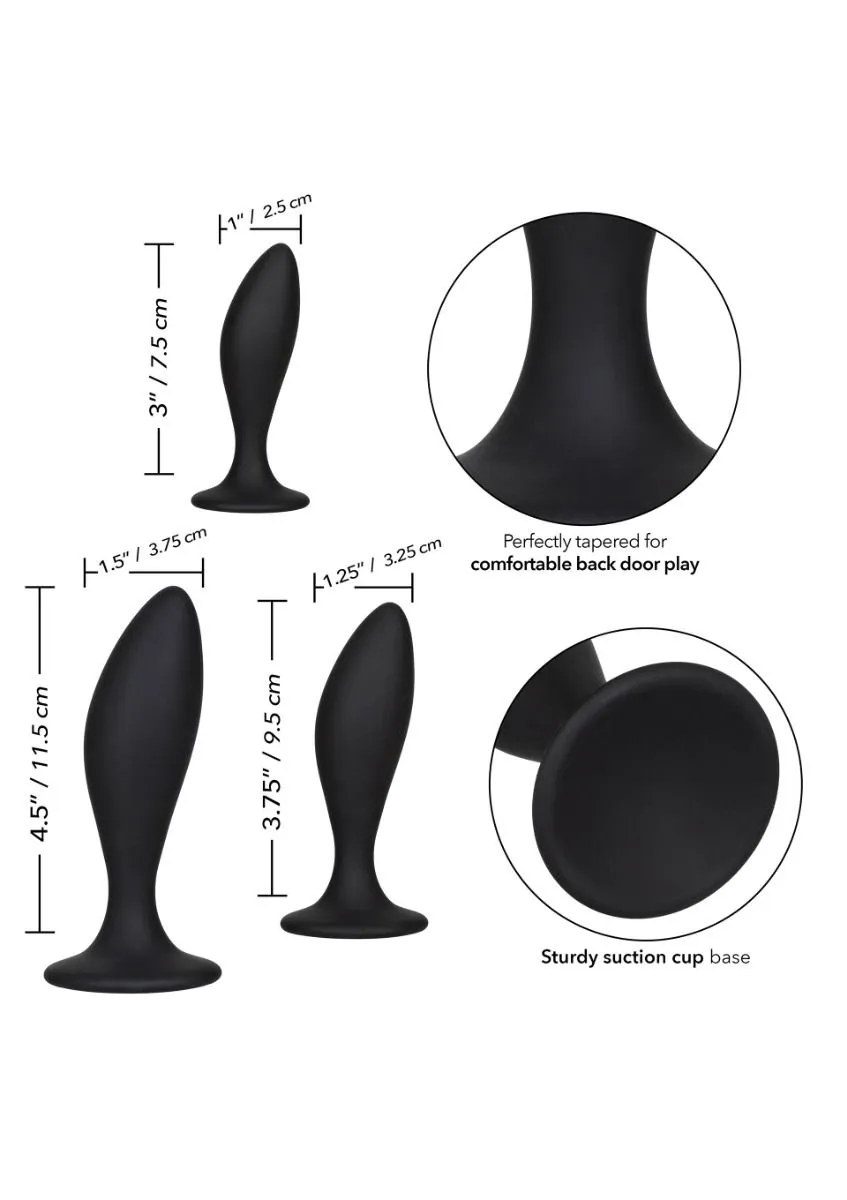 California Exotic Novelties Buttplug Anale Curve Kit 5 California Exotic Novelties Buttplug Anale Curve Kit - Afbeelding 3