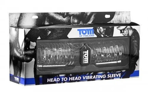 Tom Of Finland Head To Head Vibrating Sleeve 4 Tom Of Finland Head To Head Vibrating Sleeve - Afbeelding 2