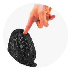 Stretch'r Scaly Buttplug M -Zwart -Buttpluggs Winkel 139182 image 2