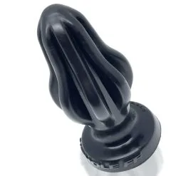 Oxballs Airhole Medium Finned Buttplug - Zwart -Buttpluggs Winkel 139319 image 2