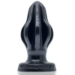 Oxballs Airhole FF Finned Buttplug - Zwart
