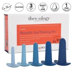 California Exotic Novelties 5 Buttplugs Wearable Trainings Set -Buttpluggs Winkel 14064 assort 08