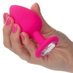 California Exotic Novelties Buttplug Set Cheeky Gems - Roze -Buttpluggs Winkel 14654 pink 06
