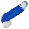 California Exotic Novelties Penissleeve Admiral Beaded Extension -Buttpluggs Winkel 14797 blue 07