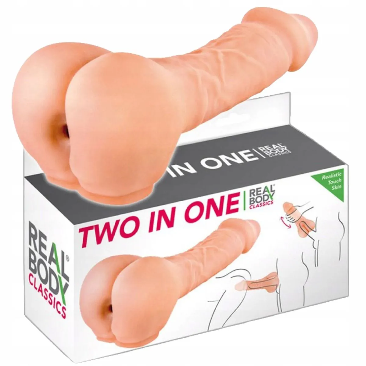 Real Body 2 In 1 Masturbator - Two In One 3 Real Body 2 In 1 Masturbator - Two In One