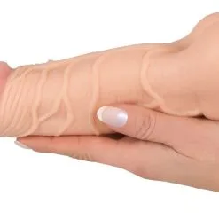 Nature Skin Penisvergroter En Masturbator In één -Buttpluggs Winkel 2 in 1 penissleeve 3