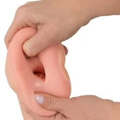 Nature Skin Penisvergroter En Masturbator In één -Buttpluggs Winkel 2 in 1 penissleeve 6