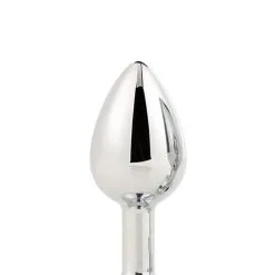 Dream Toys Zilveren Buttplug Gleaming - S* 10 Dream Toys Zilveren Buttplug Gleaming - S* -Buttpluggs Winkel 21785 2