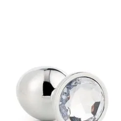 Dream Toys Zilveren Buttplug Gleaming - S* 11 Dream Toys Zilveren Buttplug Gleaming - S* -Buttpluggs Winkel 21785 3