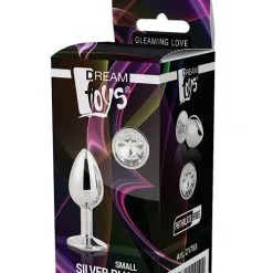 Dream Toys Zilveren Buttplug Gleaming - S* 13 Dream Toys Zilveren Buttplug Gleaming - S* -Buttpluggs Winkel 21785 p