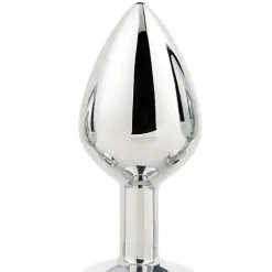 Dream Toys Zilveren Buttplug Gleaming - M* -Buttpluggs Winkel 21786 2