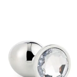 Dream Toys Zilveren Buttplug Gleaming - M* -Buttpluggs Winkel 21786 3