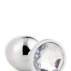 Dream Toys Zilveren Buttplug Gleaming - L* -Buttpluggs Winkel 21787 3