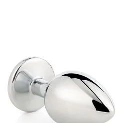 Dream Toys Zilveren Buttplug Gleaming - L* -Buttpluggs Winkel 21787 4