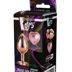 Dream Toys Rose Buttplug Gleaming - M -Buttpluggs Winkel 21790 p