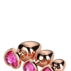 Dream Toys Buttplug Set Gleaming - Rose * 10 Dream Toys Buttplug Set Gleaming - Rose * -Buttpluggs Winkel 21792 2