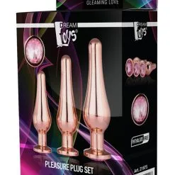 Dream Toys Buttplug Gleaming Love Pleasure Set -Buttpluggs Winkel 21875 p