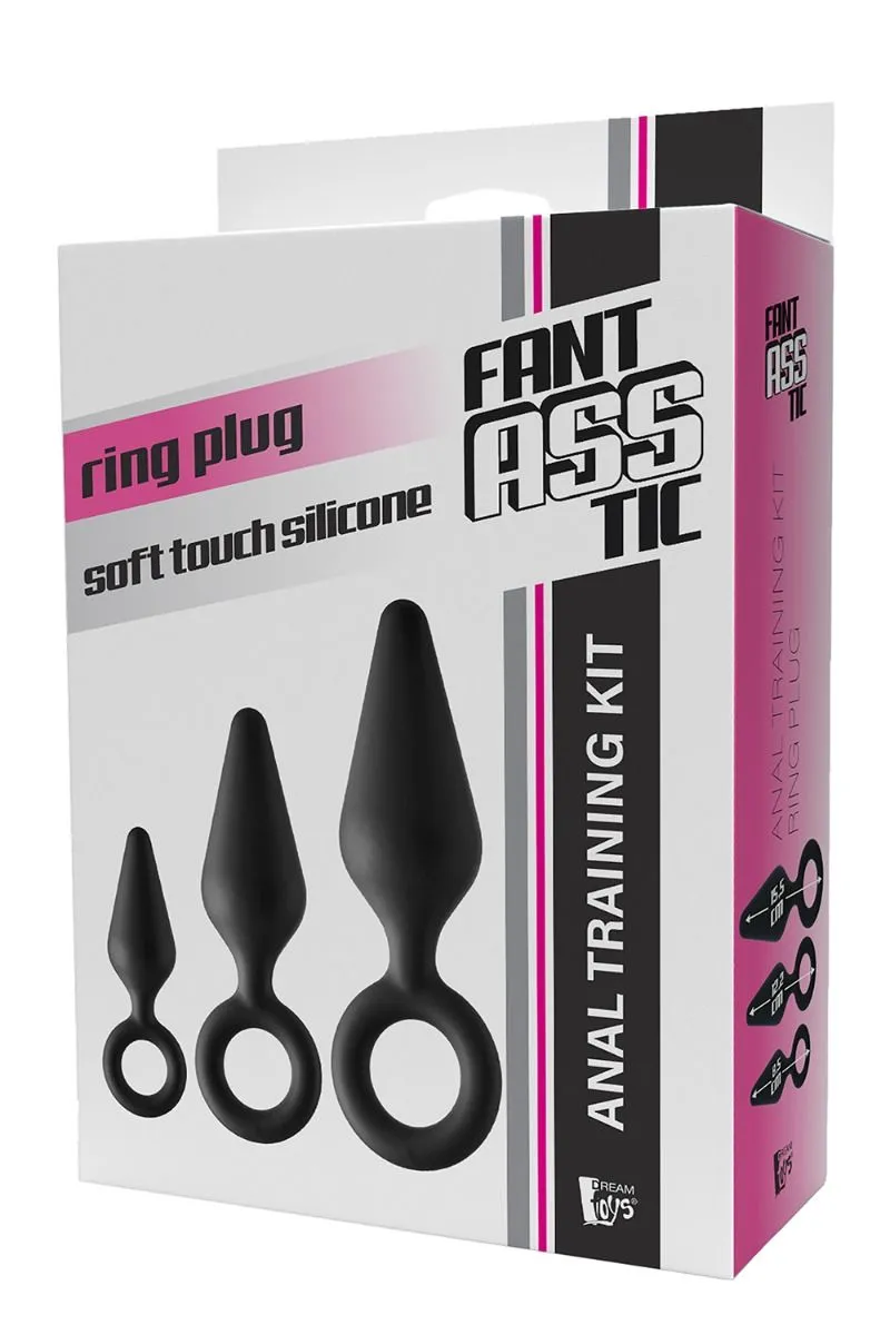 Dream Toys Buttplug Set Fantastische Ringplug 6 Dream Toys Buttplug Set Fantastische Ringplug - Afbeelding 4