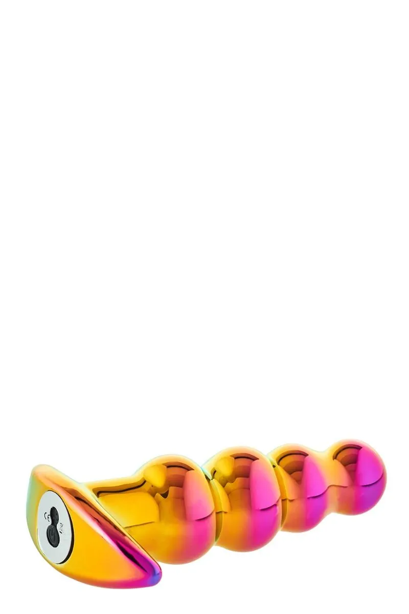 Dream Toys Vibrerende Beaded Plug Glamour Glass 4 Dream Toys Vibrerende Beaded Plug Glamour Glass - Afbeelding 2