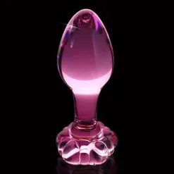 Roze Glazen Butt Plug Icicles No 48 -Buttpluggs Winkel 2948 00 4 2 1