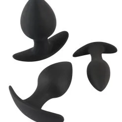 Black Velvets 3-Delige Anaal Trainer Set - Zwart
