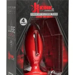 Kink Lube Luge Plug 4 Inch Red -Buttpluggs Winkel 3001240102 2 960x1360 3
