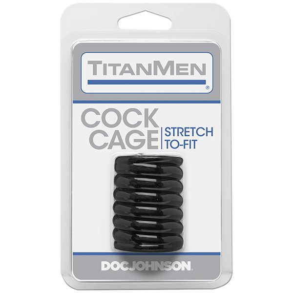 Titanmen Penis Kooi - Zwart 4 Titanmen Penis Kooi - Zwart - Afbeelding 2