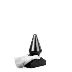 All Black Buttplug 20.5 Cm - Zwart* -Buttpluggs Winkel all black buttplug 20.5 cm zwart 3