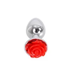 Kiotos Steel Aluminium Buttplug Red Rose -Buttpluggs Winkel aluminium buttplug red rose onder