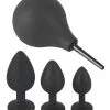 Black Velvets Anaal Kit Met Anaaldouche - Zwart 1 Black Velvets Anaal Kit Met Anaaldouche - Zwart -Buttpluggs Winkel anaal kit met anaaldouche zwart alles