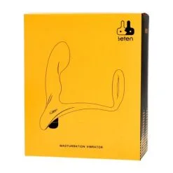 Anaal Plug Met Cockring Leten - Zwart -Buttpluggs Winkel anaal plug met cockring leten zwart verpakt