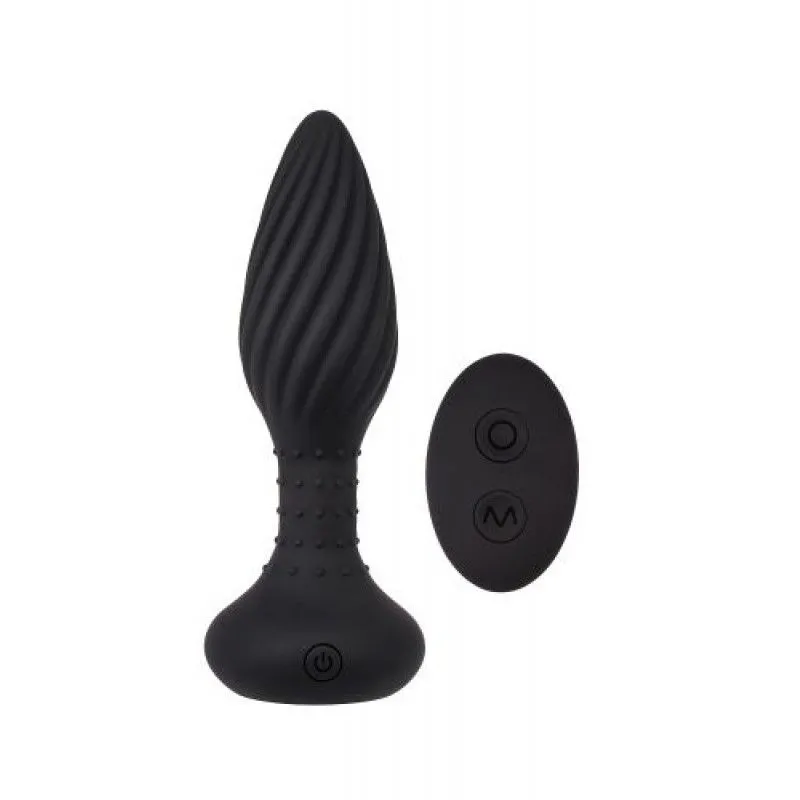 Chisa Novelties Anaal Vibrator Met Kralen - Zwart 3 Chisa Novelties Anaal Vibrator Met Kralen - Zwart