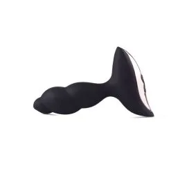 Toyz4lovers Anaal Vibrator Swirl - Zwart -Buttpluggs Winkel anaal vibrator swirl zwart 5