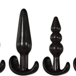 Αδάμ Anal Plug Set Van 4 - Zwart*