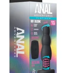 Blush Anale Avondturen Platinum Plug - Zwart -Buttpluggs Winkel anale avonturen platinum propel plug 5