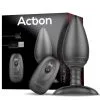Vibrerende Buttplug Action Asher -Buttpluggs Winkel asher butt plug with remote control magnetic usb black 4