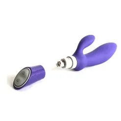 XR Brands Trinity Vibes Paarse Prostaat Vibrator -Buttpluggs Winkel b swish bfilled prostaat massager paars open