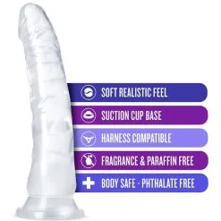Blush B Yours Diamant Dildo Transparant -Buttpluggs Winkel b yours diamant dildo transparant 4