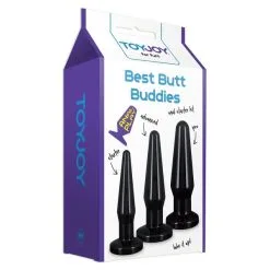 ToyJoy Anal Play Best Buttplug Buddies Zwart